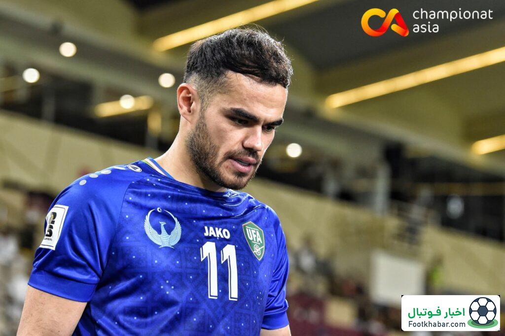 غم بزرگ ستاره پرسپولیس در شب تاریخی ازبکستان