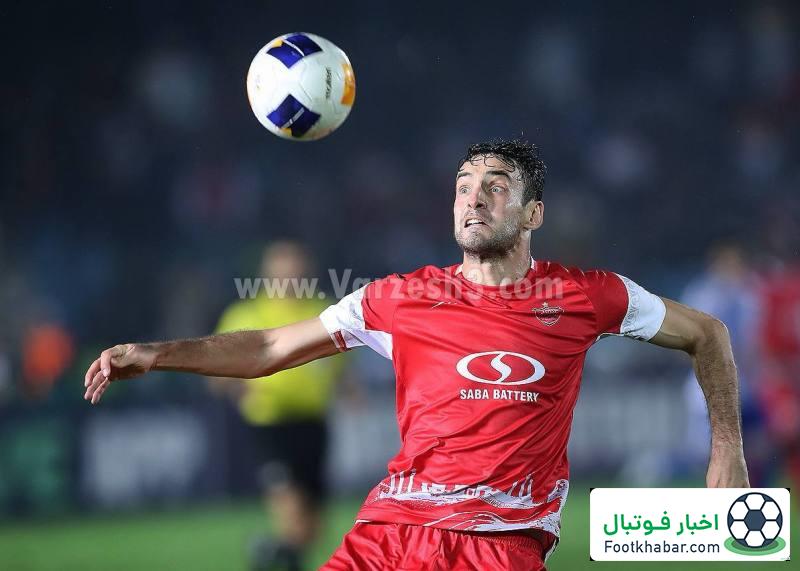 لباس قرمز گولسیانی بعد از خداحافظی با پرسپولیس