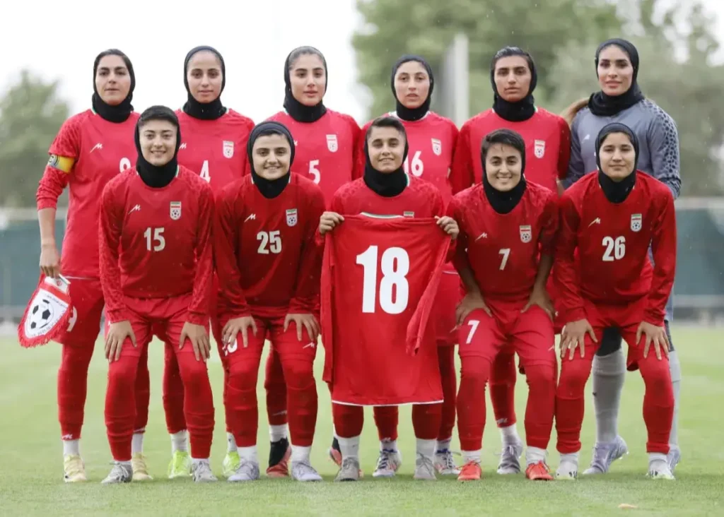 جشنواره گل دختران ایران مقابل عراق