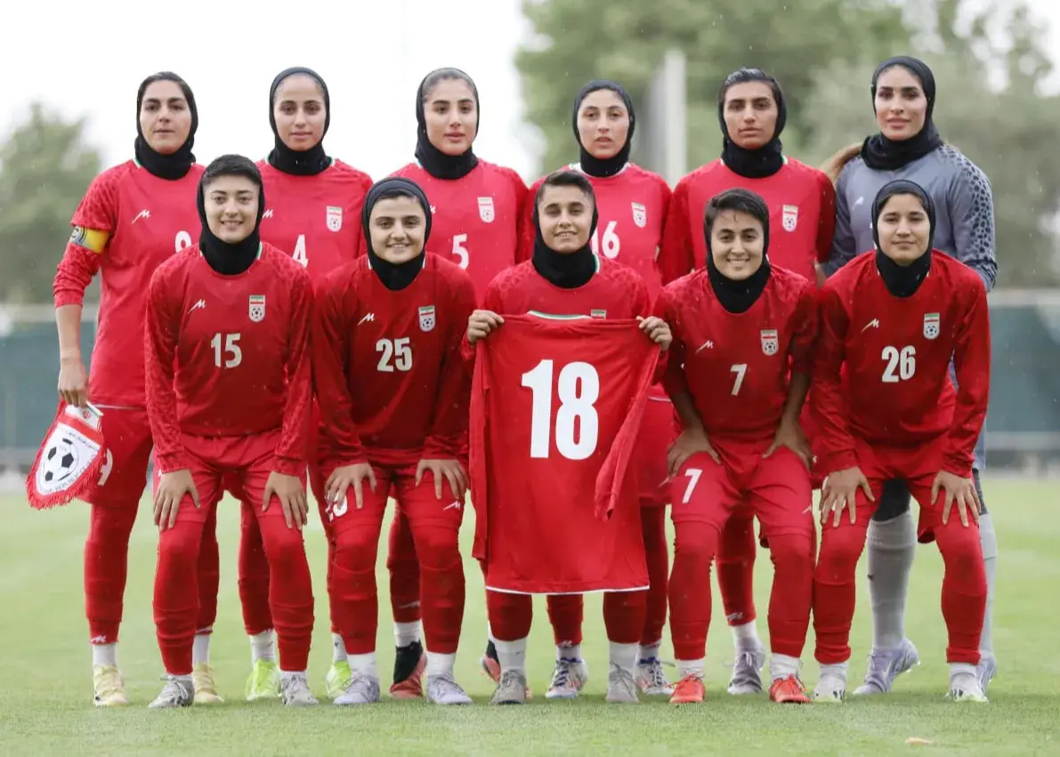 جشنواره گل دختران ایران مقابل عراق