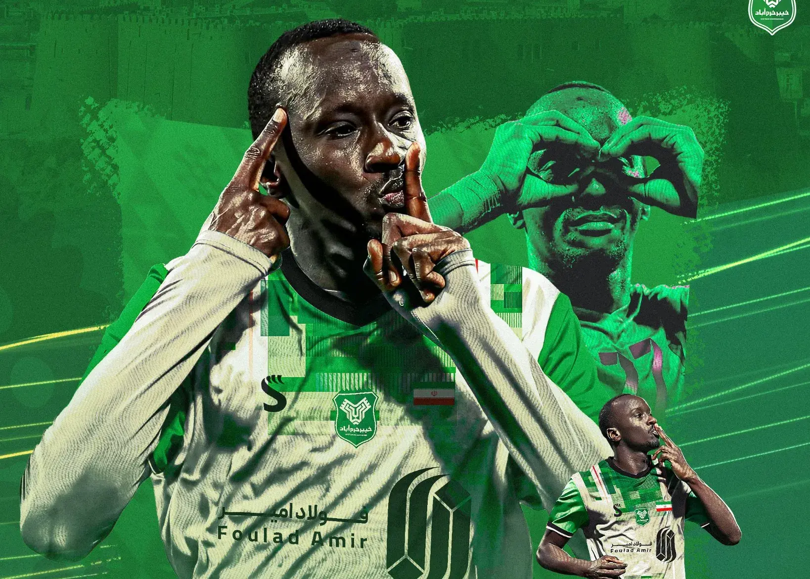 ستاره لیگ قهرمانان به خیبر پیوست