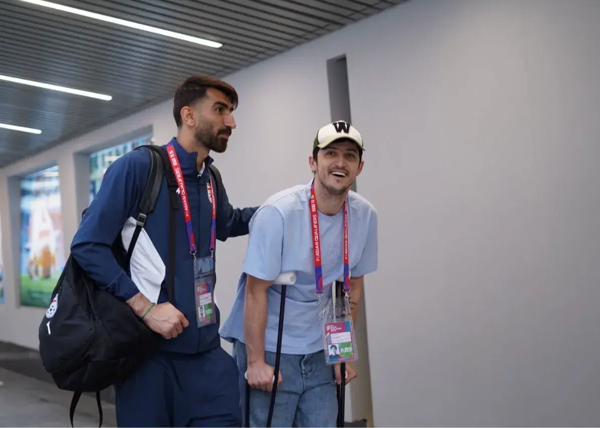 سردار دست به عصا در تیم ملی (عکس)