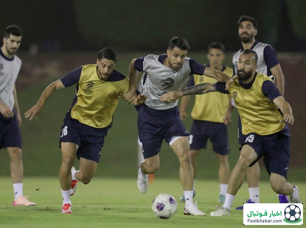 چشم مرتضی به جای خالی کنعانی (عکس)