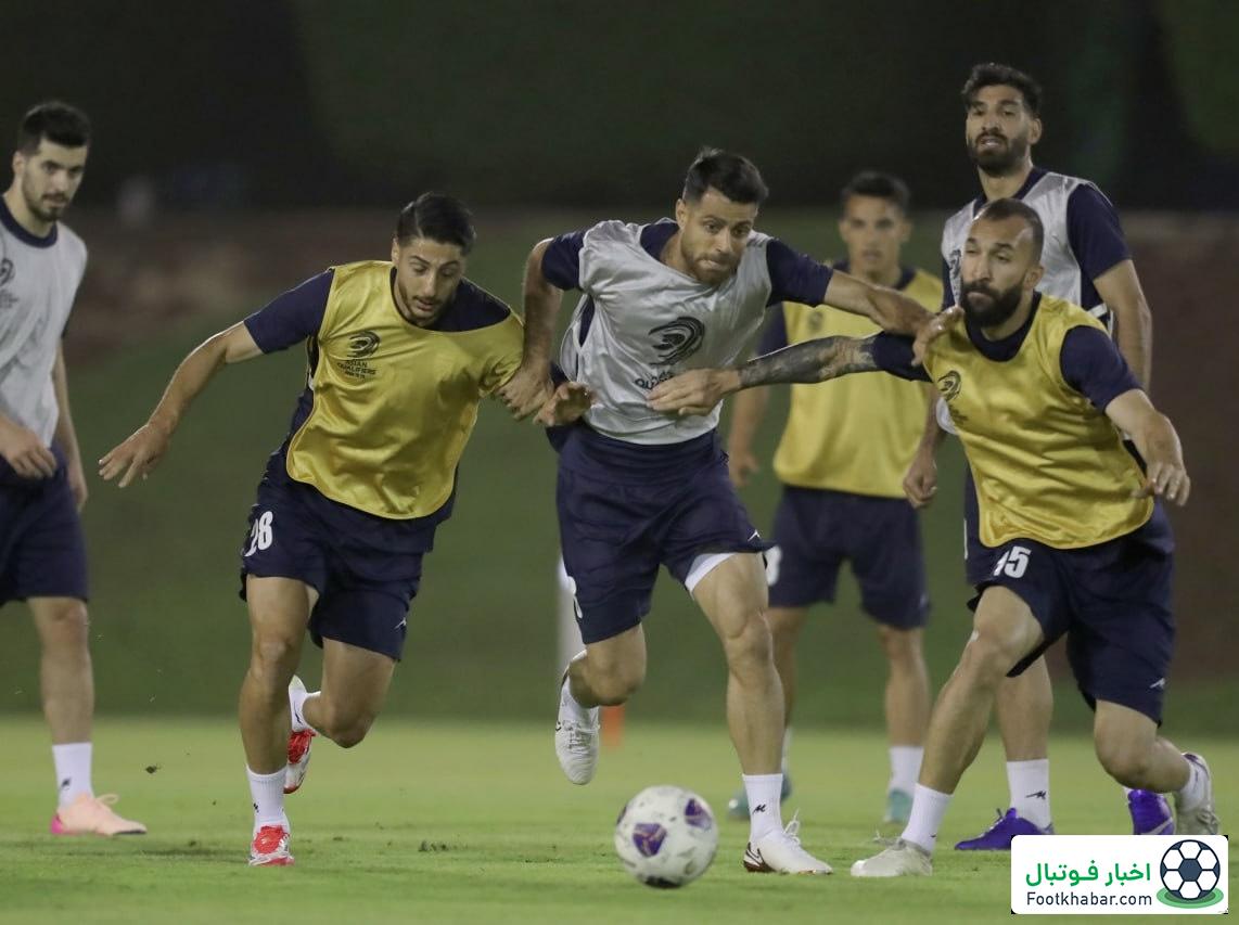 چشم مرتضی به جای خالی کنعانی (عکس)