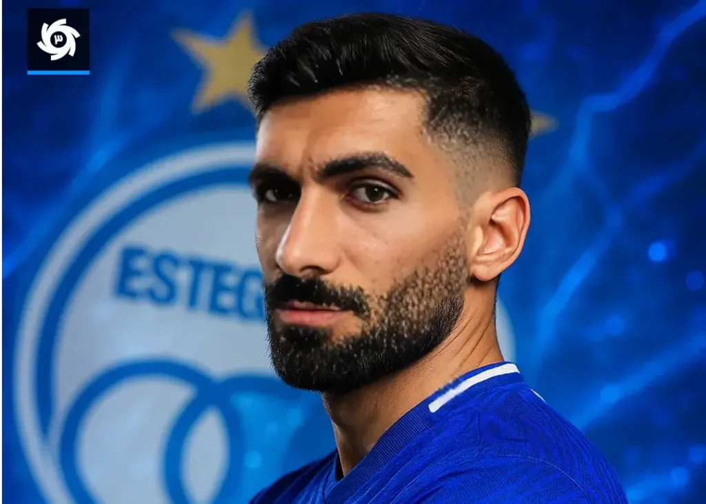 رسمی: عارف با پیراهن آبی، آقاسی!