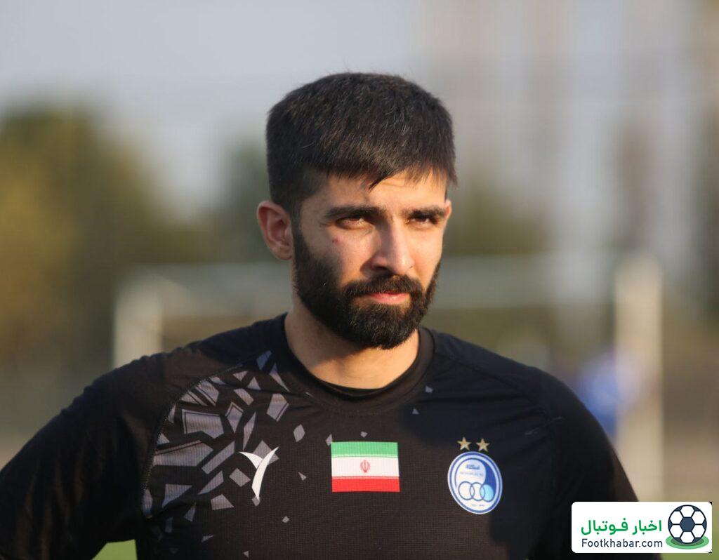 مازیار زارع دست روی گلر استقلال گذاشت