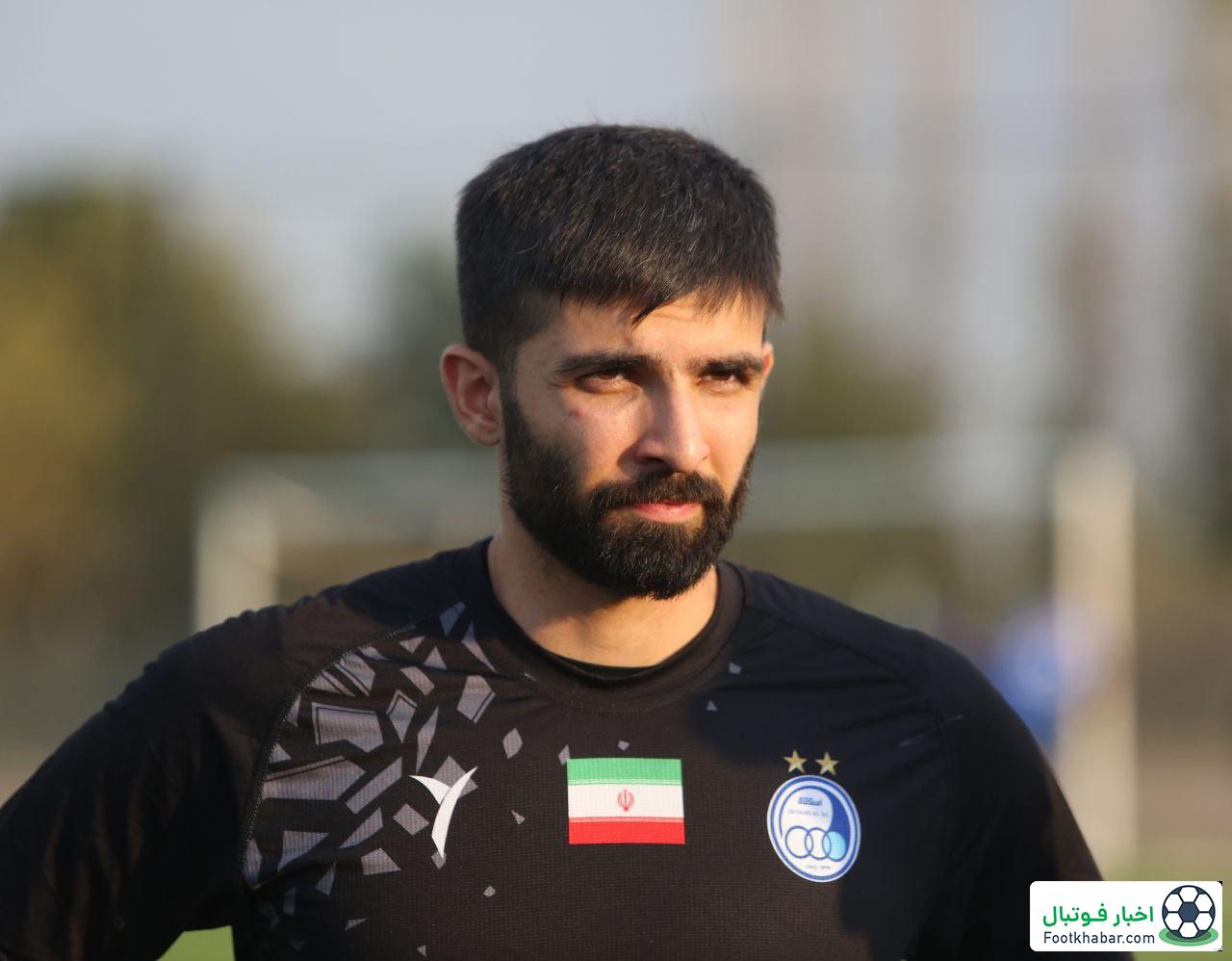 مازیار زارع دست روی گلر استقلال گذاشت