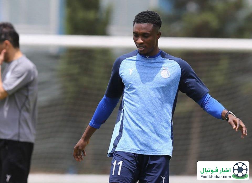 استارت رسمی مهاجم خارجی برای استقلال (عکس)