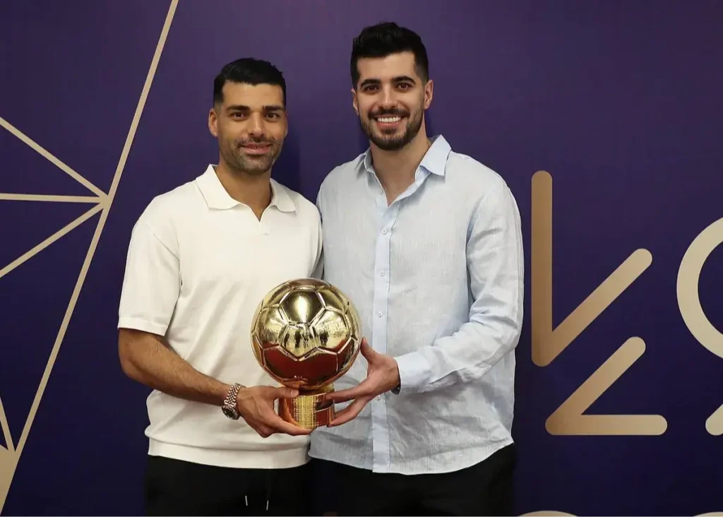 توپ طلای فوتبال ایران در دست‌های مهدی طارمی