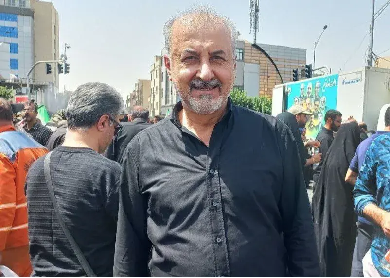 حضور مدیرعامل پرسپولیس در مراسم تشییع شهدا