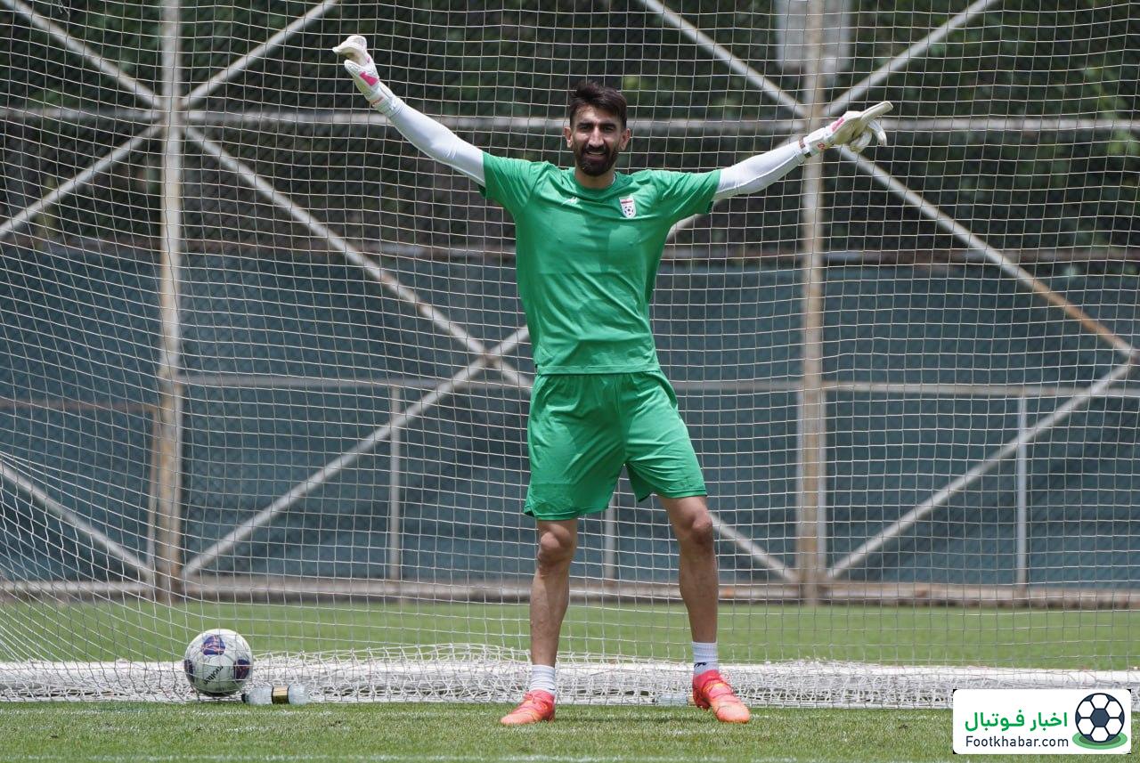 اتفاق جالب برای گلرهای ایران در گرم کردن