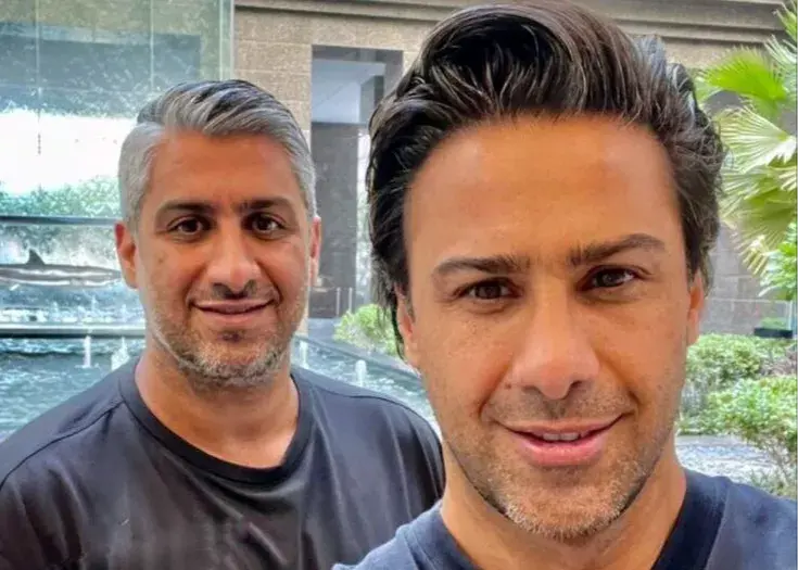 پیام فرزاد برای فرهاد مجیدی: شاه آبی‌ها