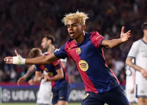 سولو گل یامال به اینتر، گل فصل چمپیونزلیگ