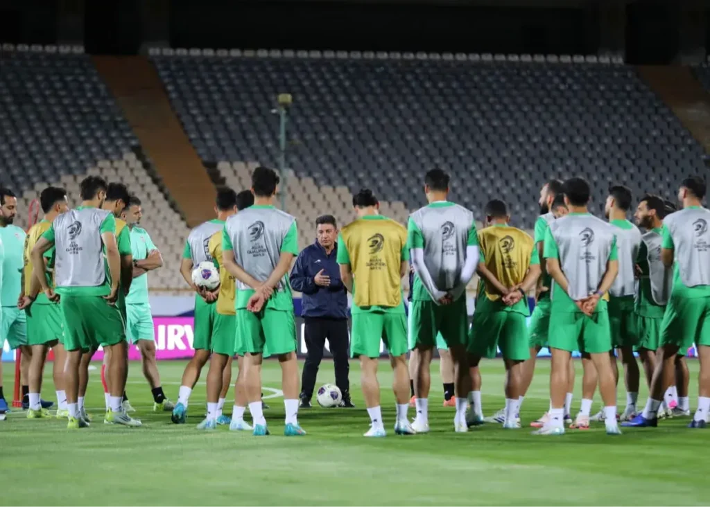 تمرین تاکتیکی ایران برای بازی آخر انتخابی جام جهانی