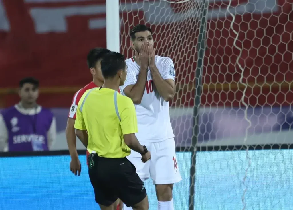 مغانلو خالق عجیب‌ترین سکانس تیم ملی!