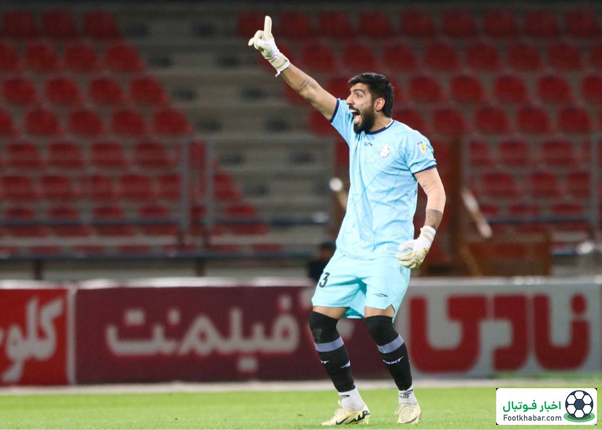 مورد عجیب دروازهبان ملوان با ذوبآهن!