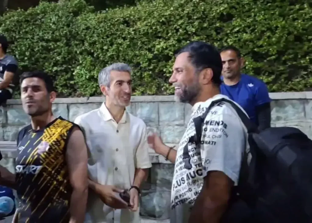 مجتبی جباری از فوتبال دور نشد! (عکس)