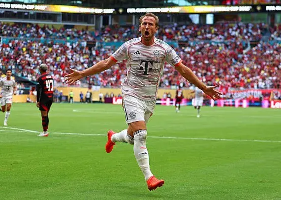 بایرن 4-2 فلامینگو: هری کین بار تیم را به دوش کشید