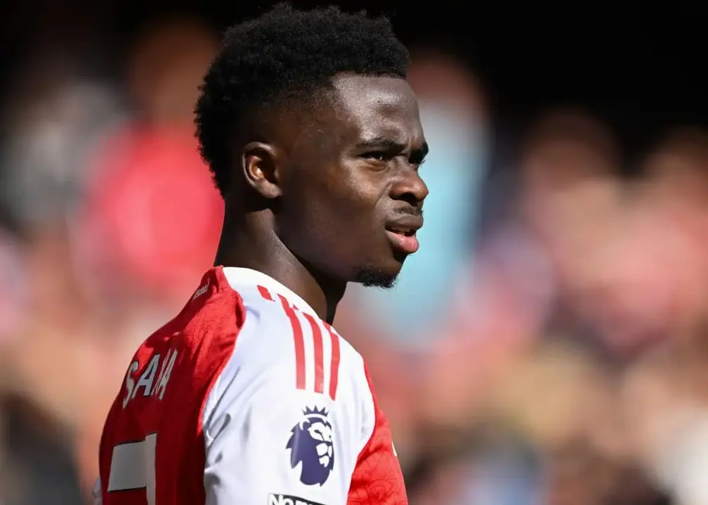 بدشانسی ادامه‌دار: ساکا از فهرست انگلیس خط خورد