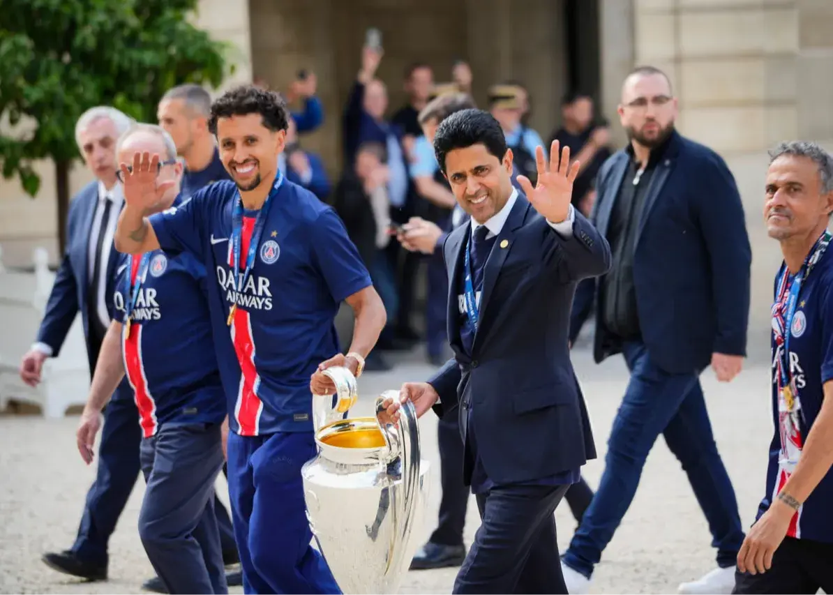 تشکر ماکرون از انریکه: قدرت را به پی‌اس‌جی آوردی!