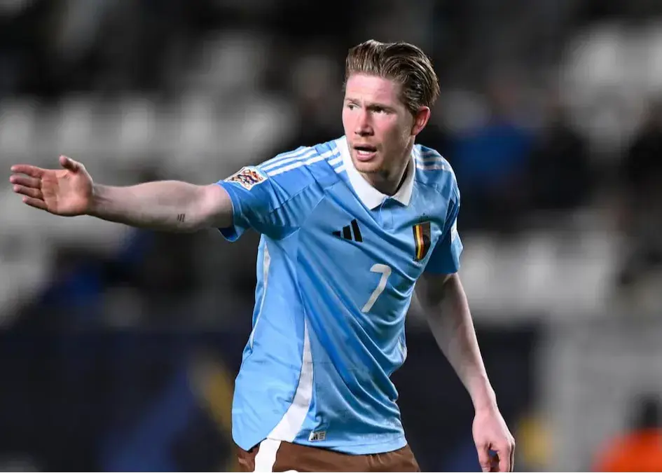 دی‌بروینه در تست‌های پزشکی قهرمان ایتالیا