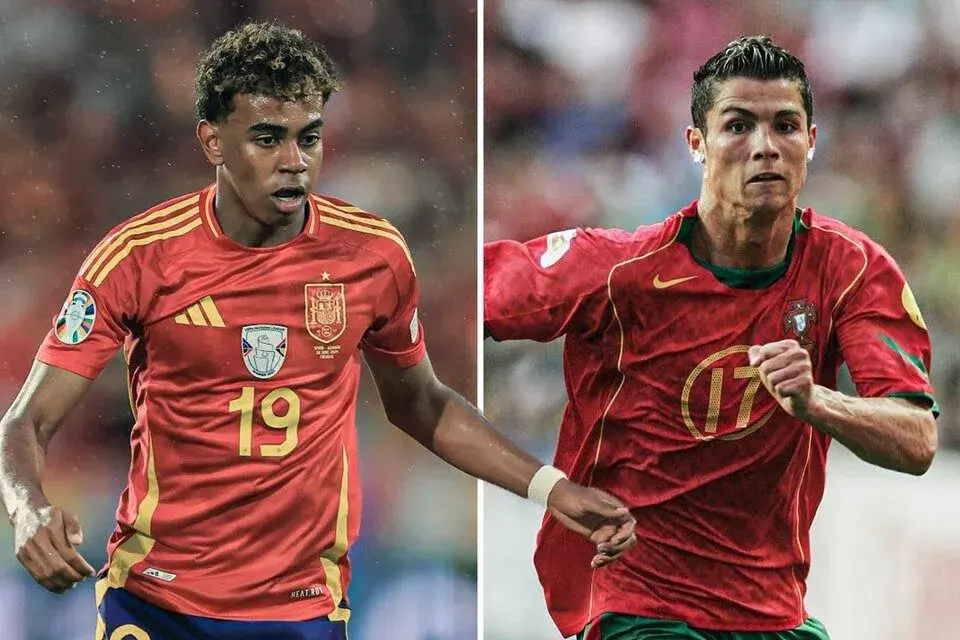 رونالدو را در سن و سال یامال کسی نمی‌شناخت!