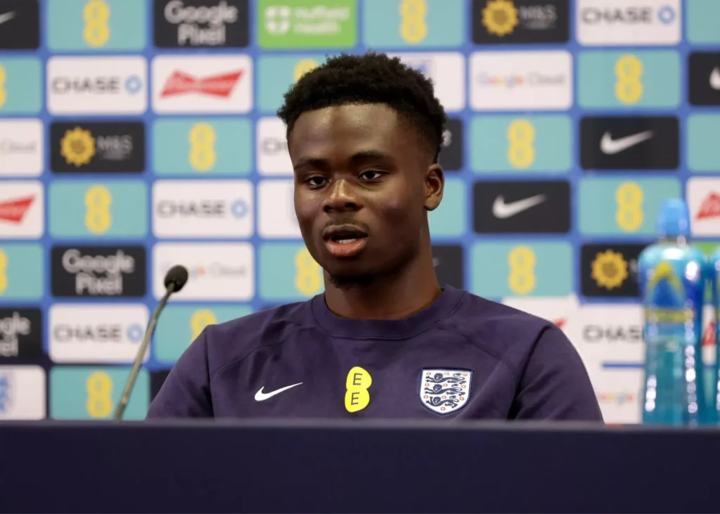 ساکا: نمی‌توانم ساوت‌گیت و توخل را با هم مقایسه کنم