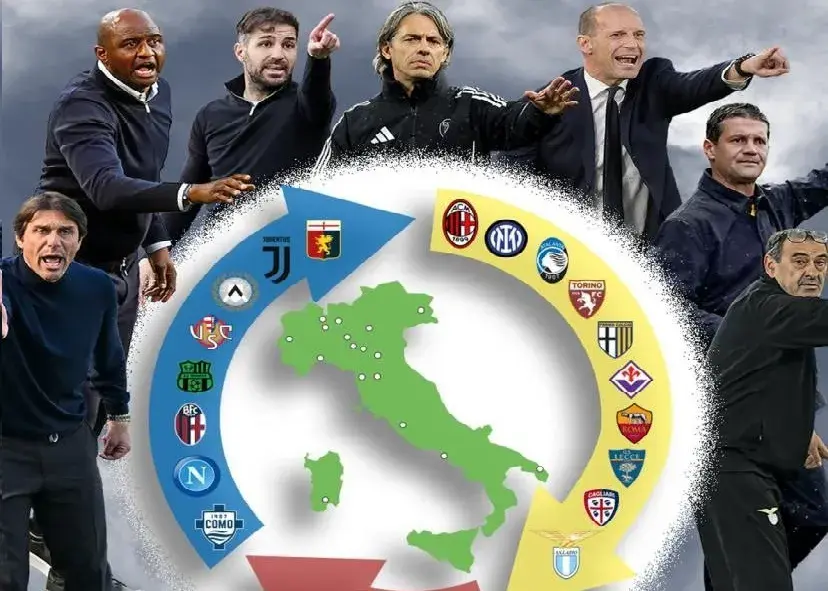 سری A، لیگ تغییرات بی‌پایان روی نیمکت مربیان!