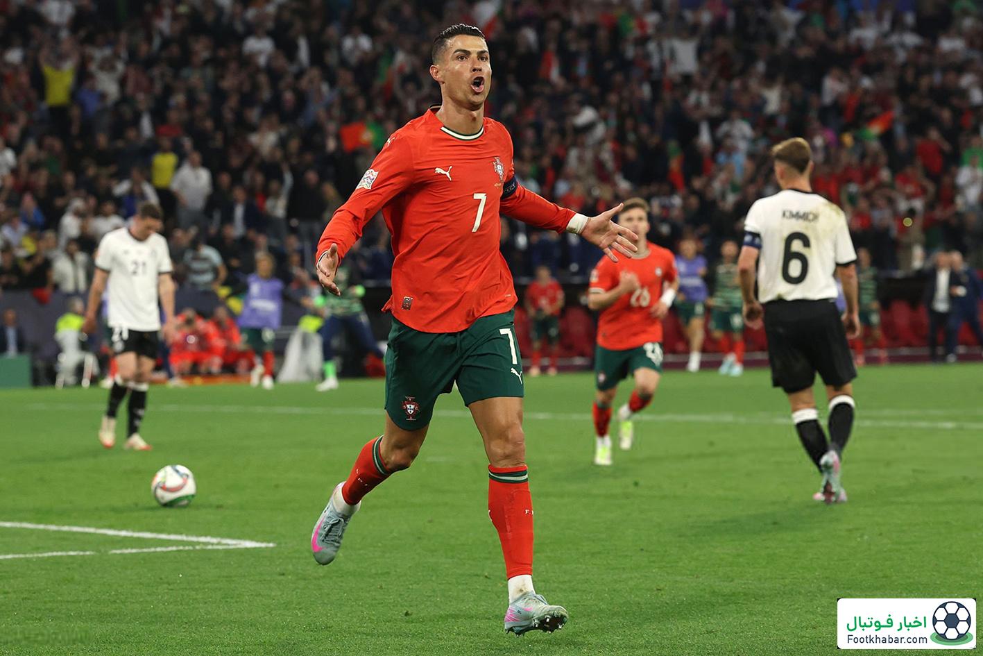 سی‌آرسون پرتغال را به فینال می‌برد!