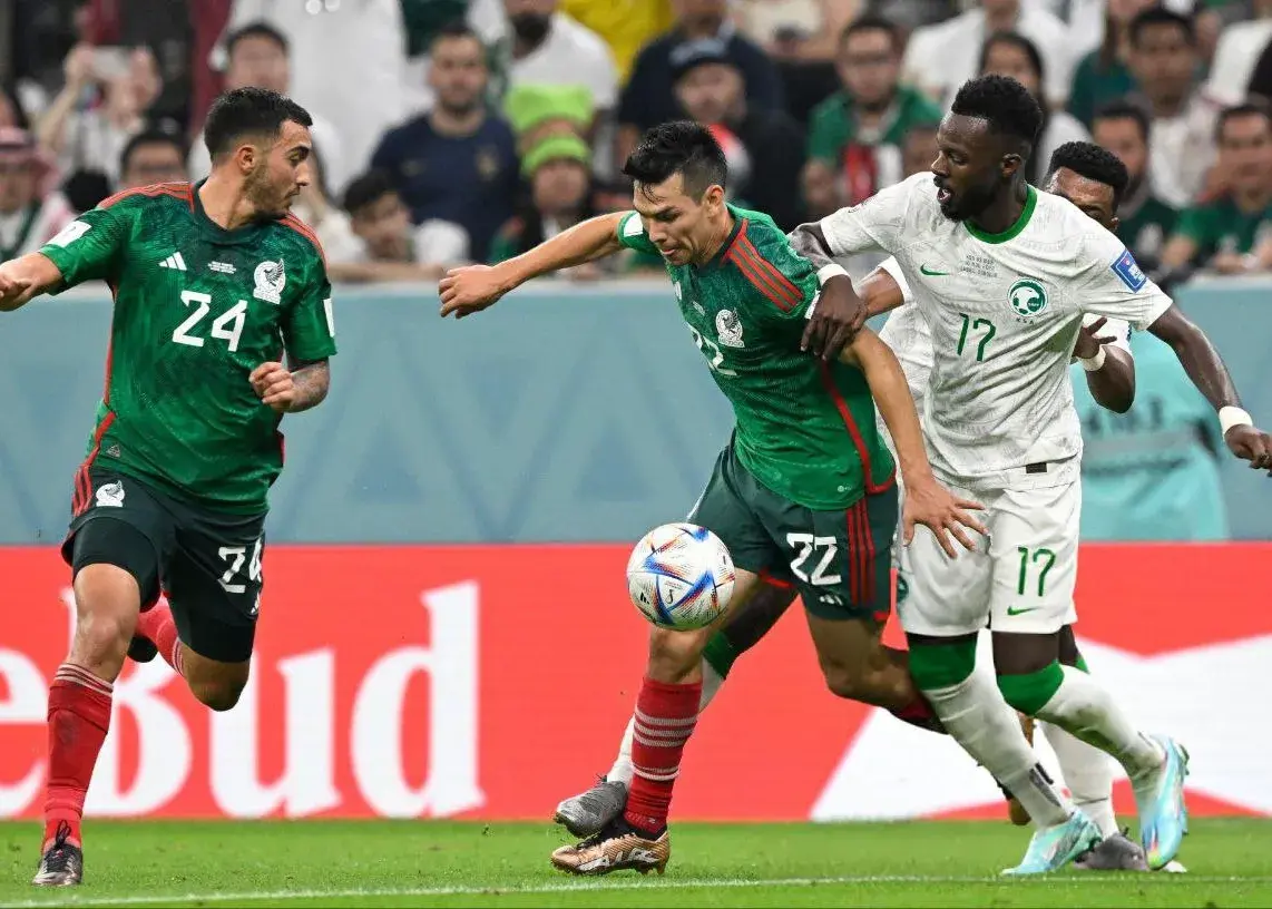 عربستان به دنبال اولین برد تاریخ مقابل مکزیک
