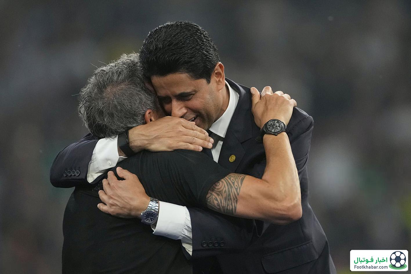 ناصر‌الخلیفی مصاحبه انریکه را قطع کرد!