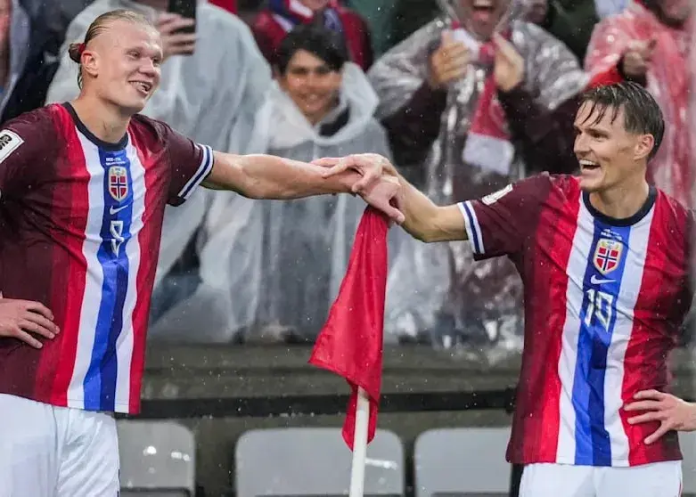 هالند از تصویر شادی گل خودش شوکه شد!