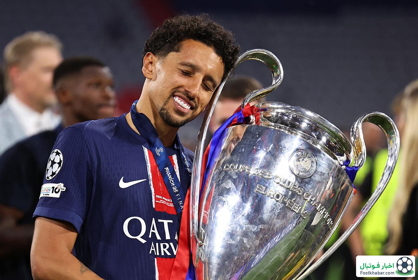 پاسخ مارکینیوش به تبریک امباپه: حیف شد اینجا نیست!