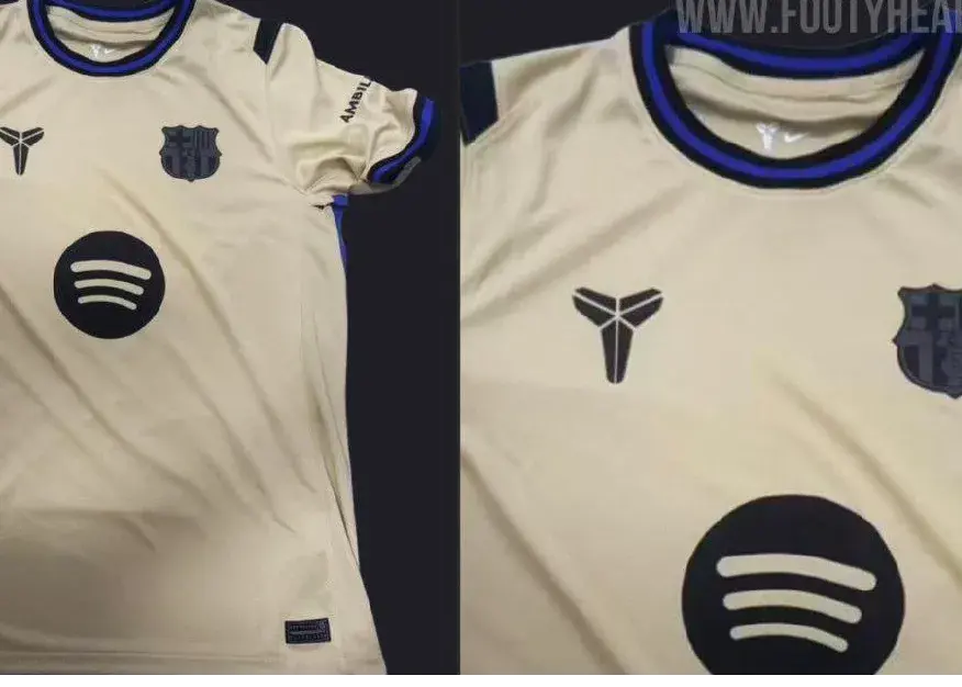 پیراهن جدید بارسلونا با لوگوی کوبی برایانت! (عکس)