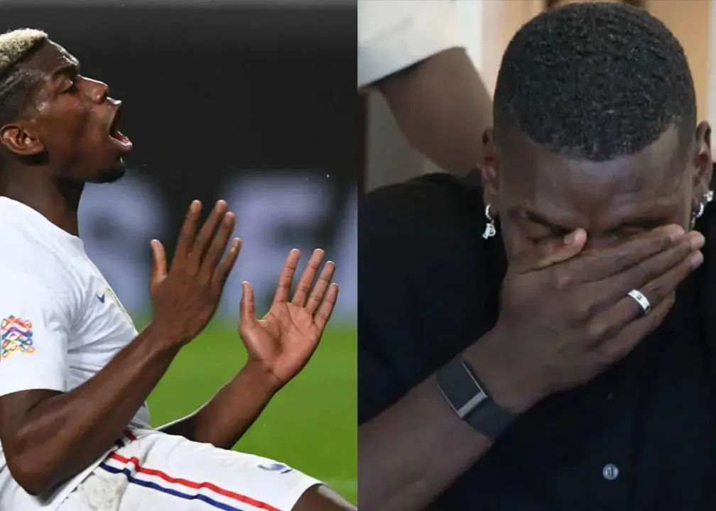 گریه بی‌امان پوگبا بعد از بازگشت: دل همه کباب شد!‏