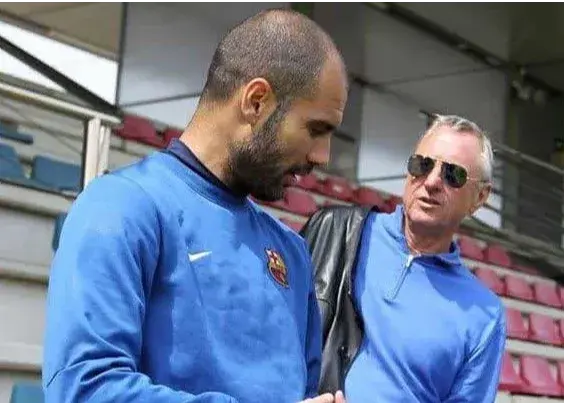 گواردیولا: اگر کرویف نبود، هرگز مربی موفقی نمی‌شدم