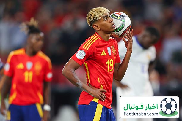 یامال بهترین بازی‌هایش را برای فرانسه کنار می‌گذارد!