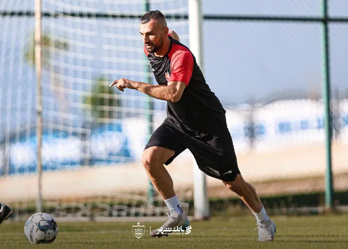 تمرین ۱۰۰ دقیقه‌ای پرسپولیس با حضور دورسون