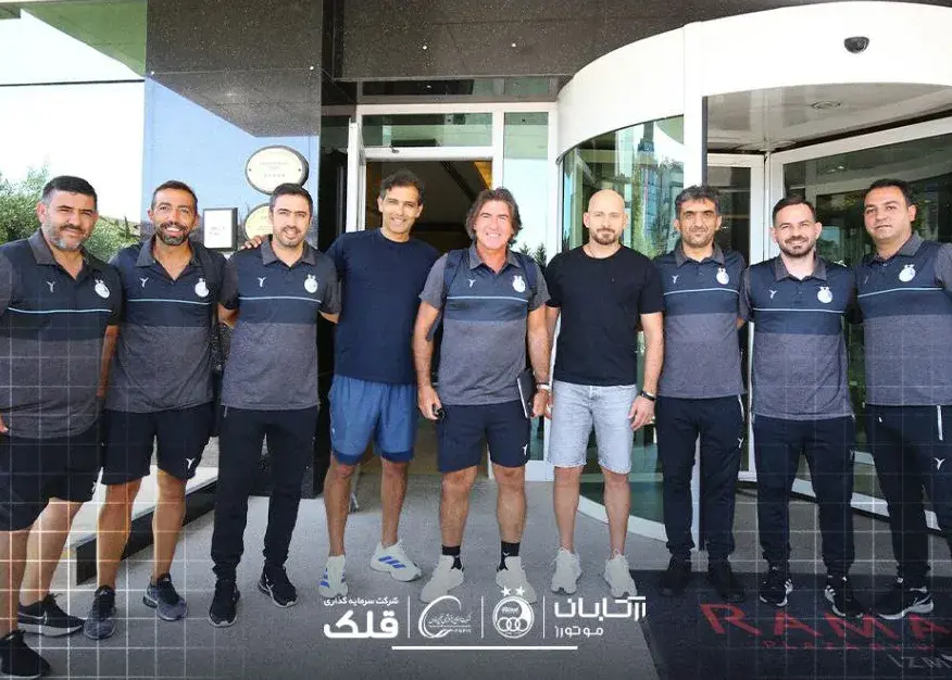 کاروان استقلال وارد ترکیه شد (عکس)