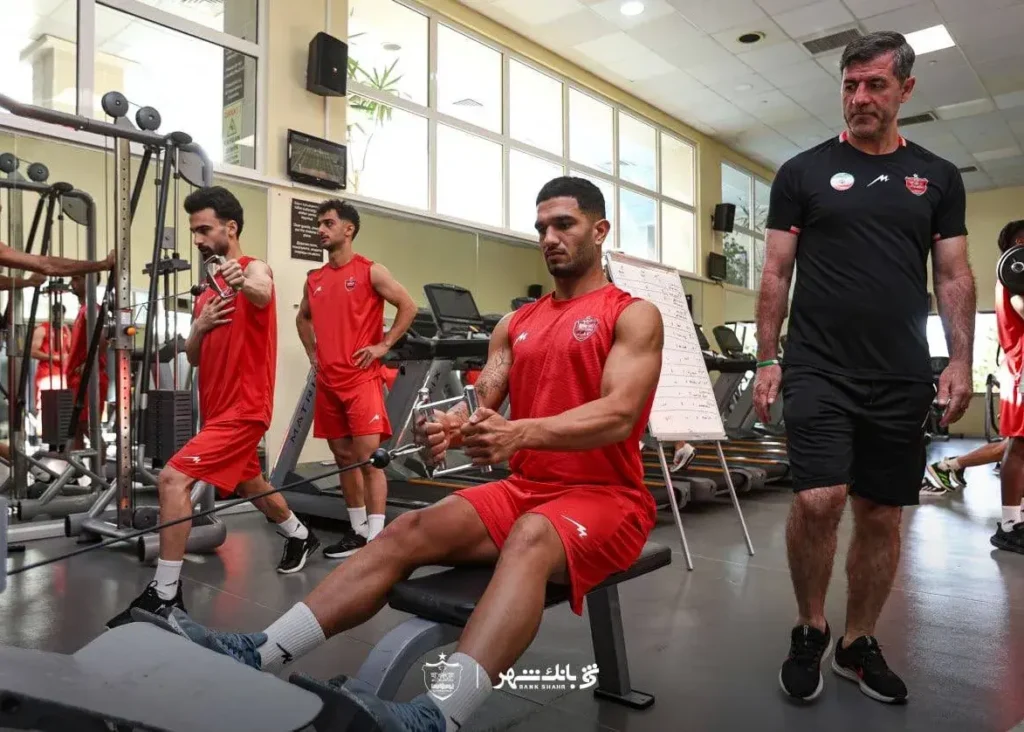 پرسپولیس زیر وزنه‌های بدنسازی لوسادا