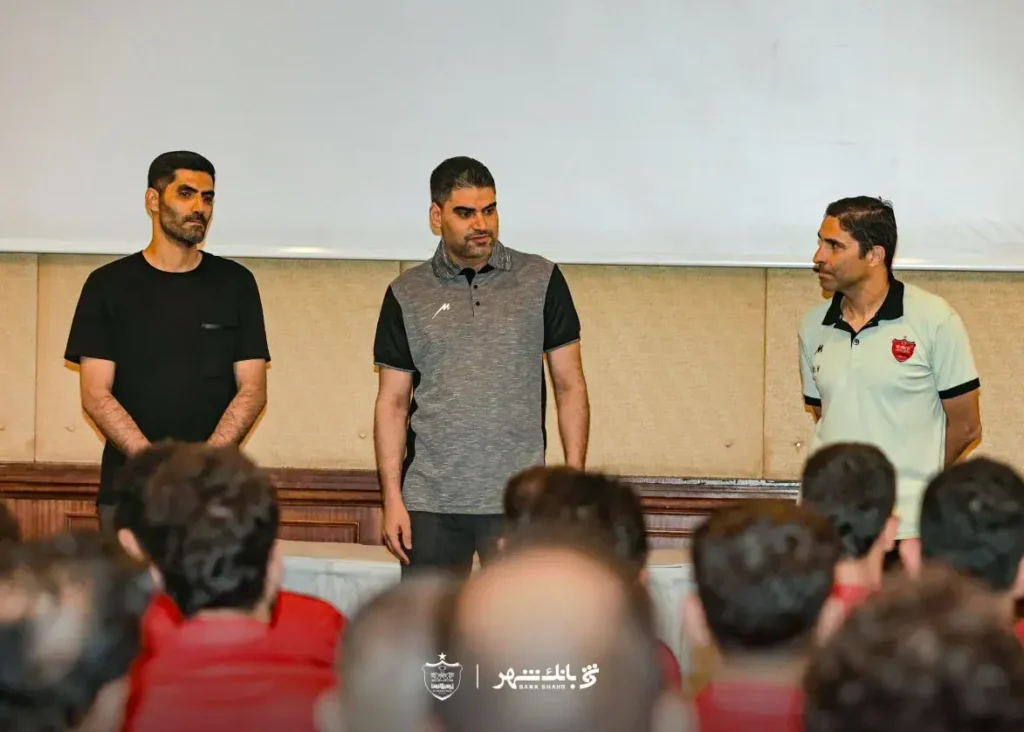 مراسم معارفه در اردوی ترکیه پرسپولیس (عکس)