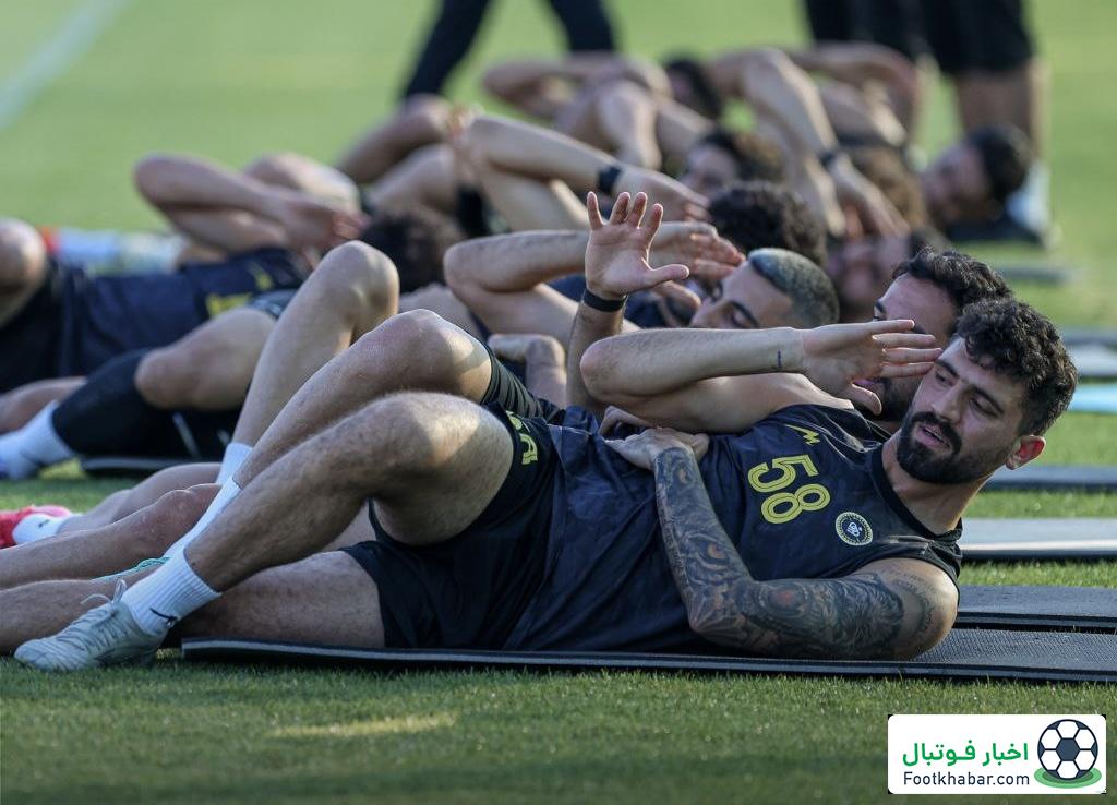 پیش‌فصل عضلانی سپاهان(عکس)