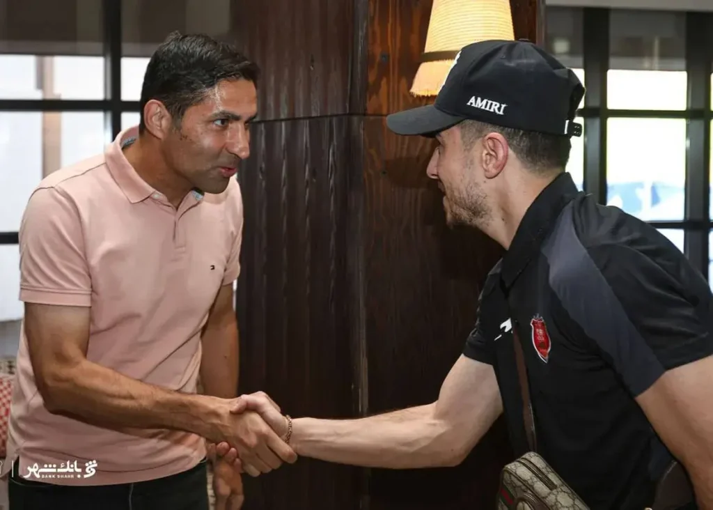 هاشمیان پرسپولیسی‌ها را سورپرایز کرد (عکس)