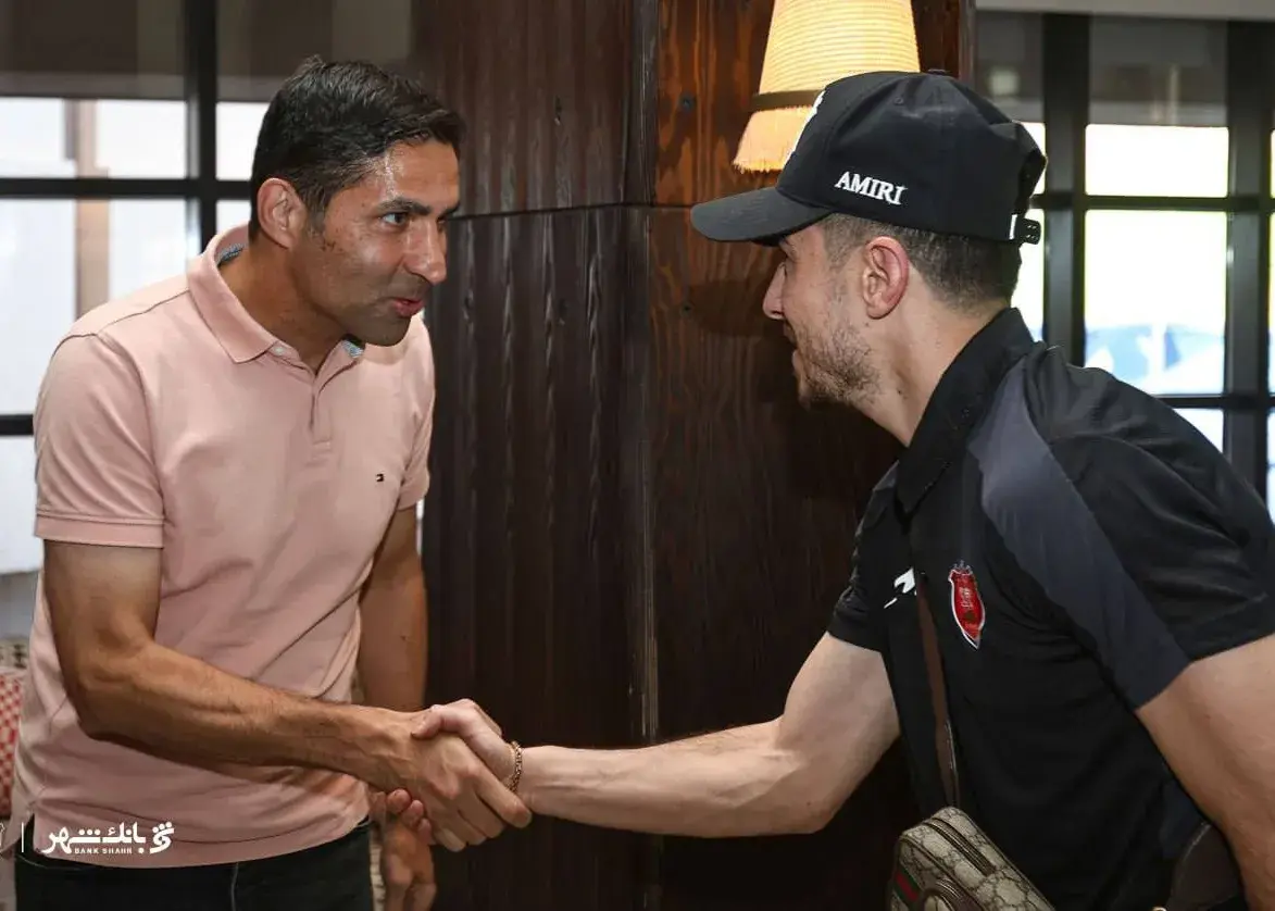 هاشمیان پرسپولیسی‌ها را سورپرایز کرد (عکس)