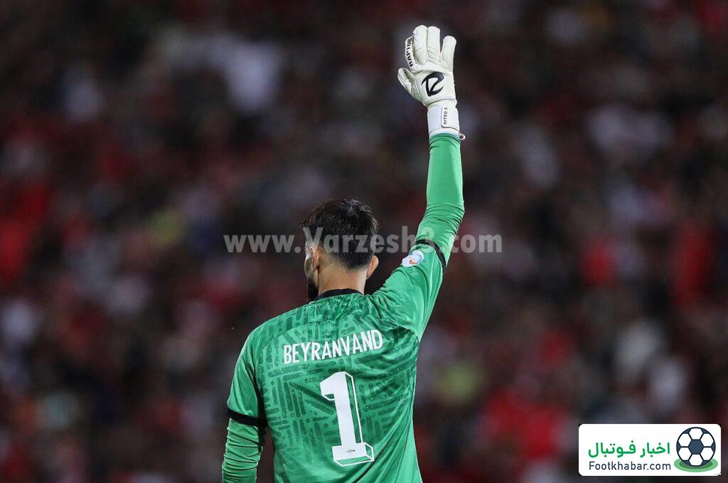 بیرانوند و دختران فوتبال: پرچم ایران همیشه بالا!