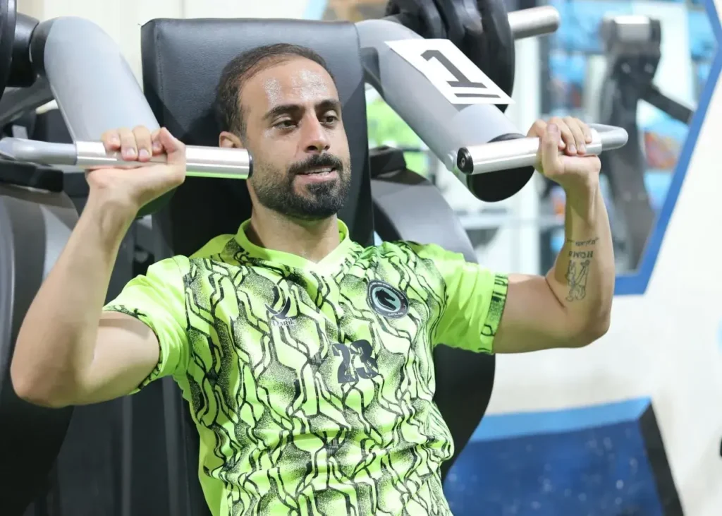 هافبک باتجربه تمرین پاس گل را شروع کرد!(عکس)