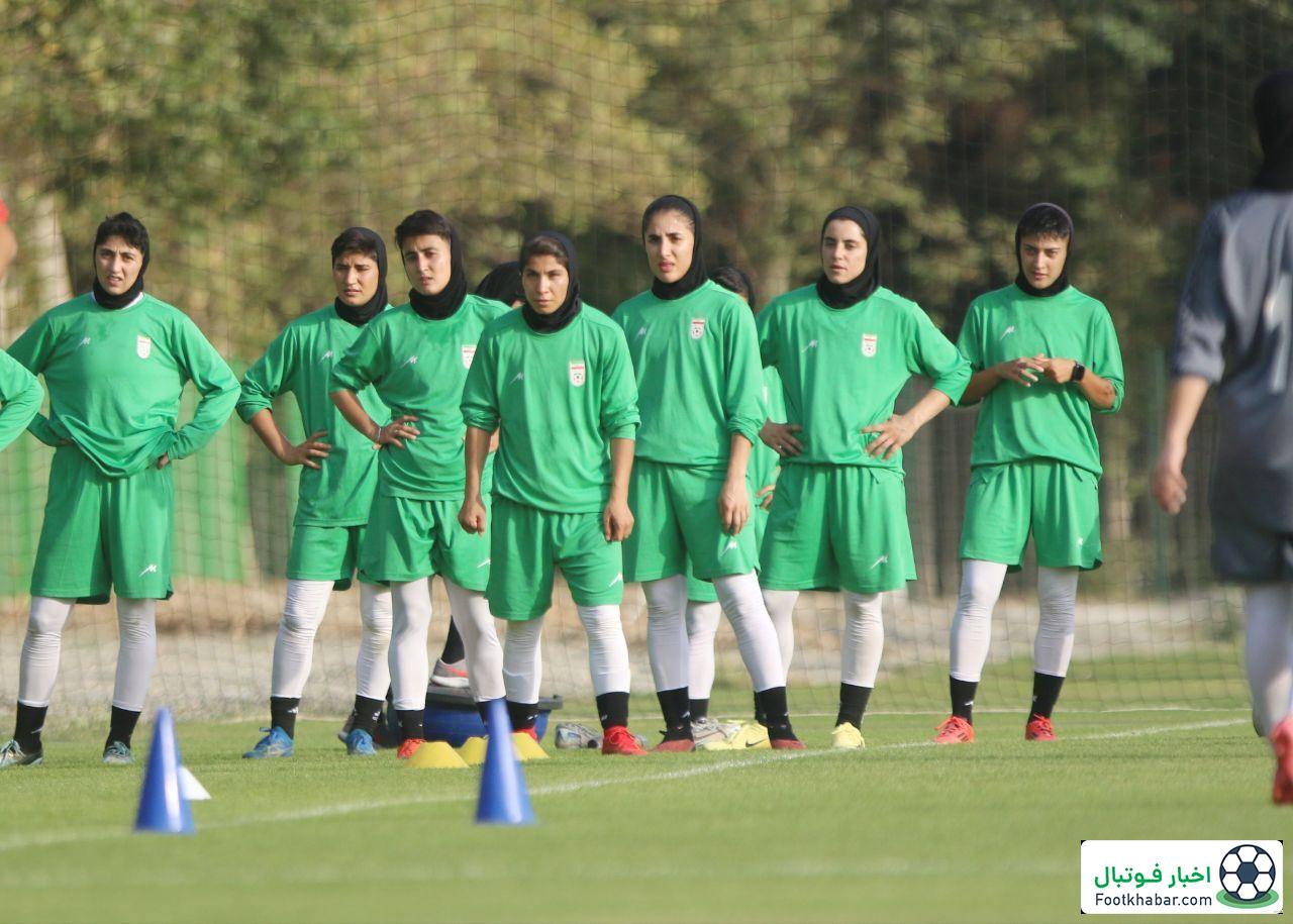 دختران فوتبال ایران عازم جام ملت‌ها شدند