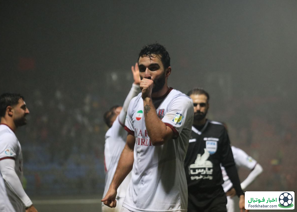 حضور سیامک نعمتی در تمرین گل‌گهر