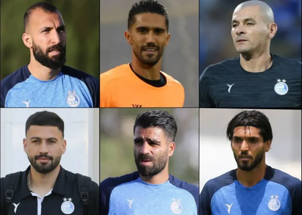 فهرست خروجی استقلال اعلام شد