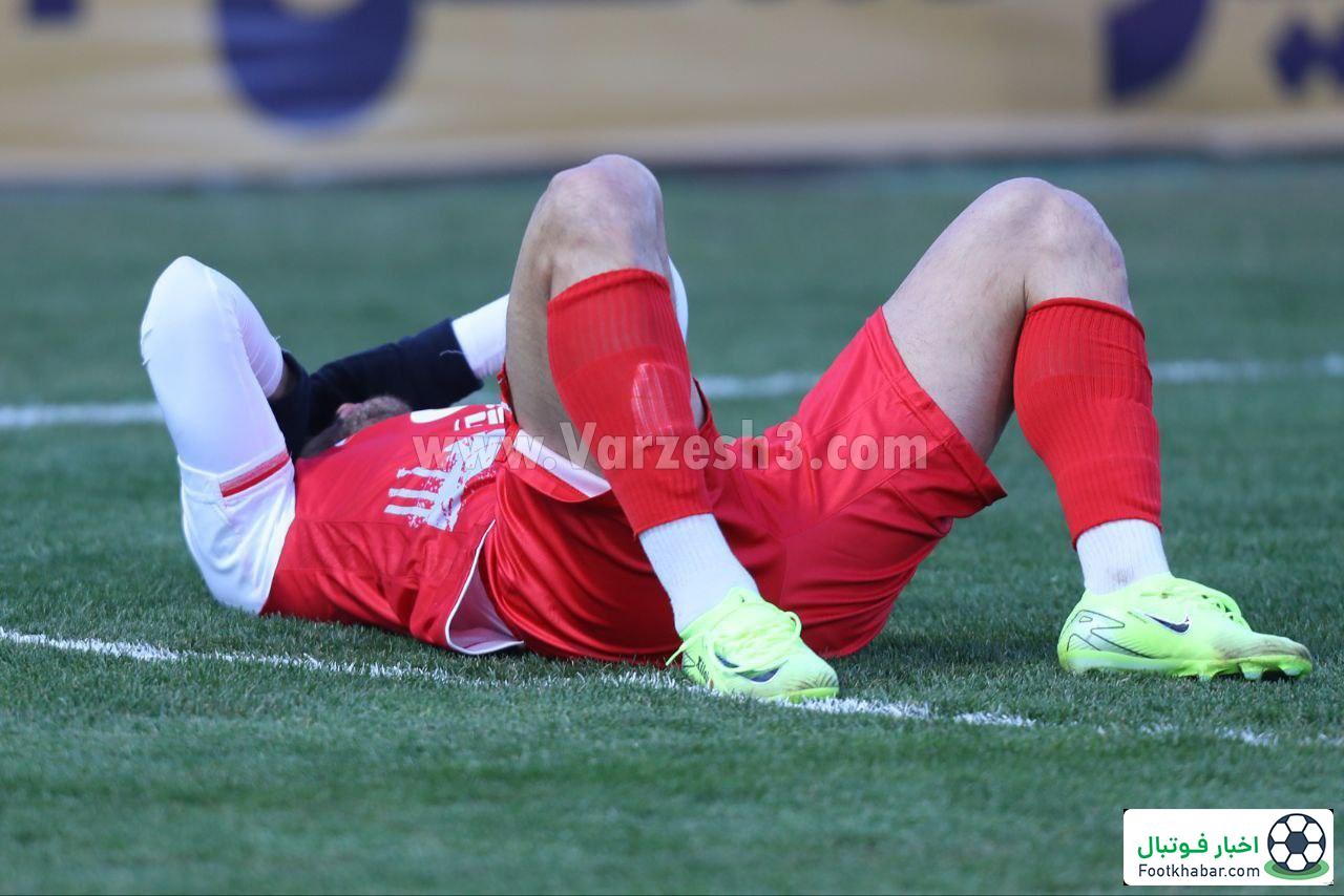 مهره قهرمانی پرسپولیس با یک نگرانی! (عکس)